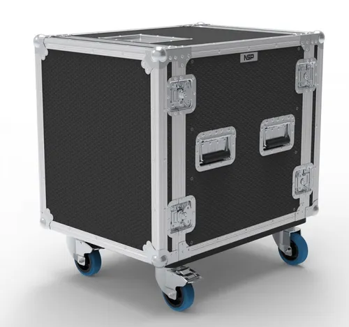 12U 800mm Shock Mount Rack Case