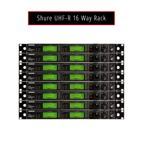 Shure UHF-R 16 Way Rack
