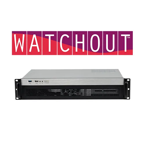 Show Works Watchout 6 Video Server - 4 x 4K