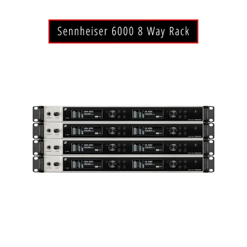 Sennheiser 6000 8 Way Rack