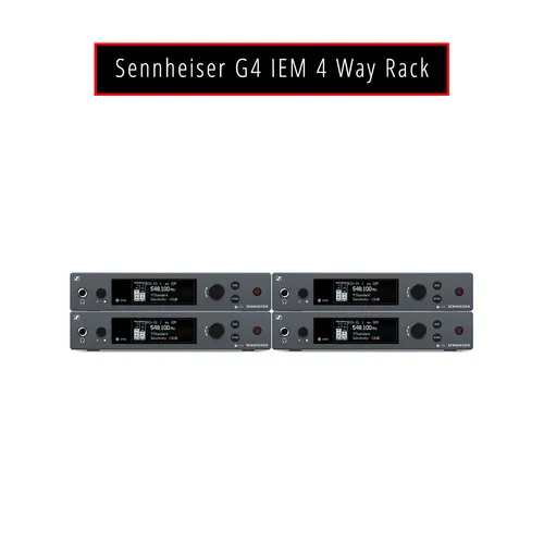 Sennheiser G4 IEM 4 Way Rack