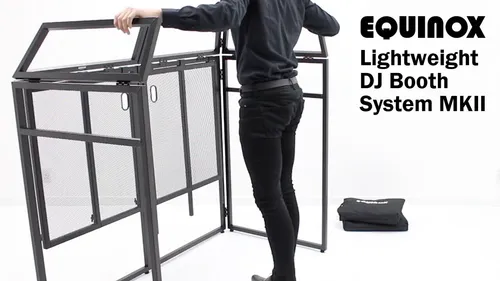 Equinox Aluminium Lightweight DJ Booth