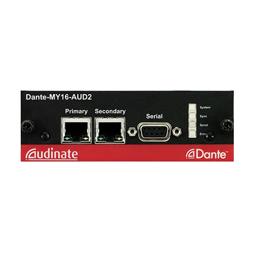 Yamaha MY16-AUD Dante Card