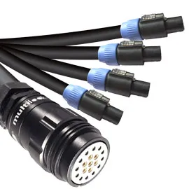 NL2 (8 Way) Speakon Socapex Fan Out