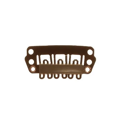 Small Brown Wig Clip (50)