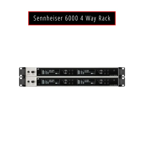Sennheiser 6000 4 Way Rack