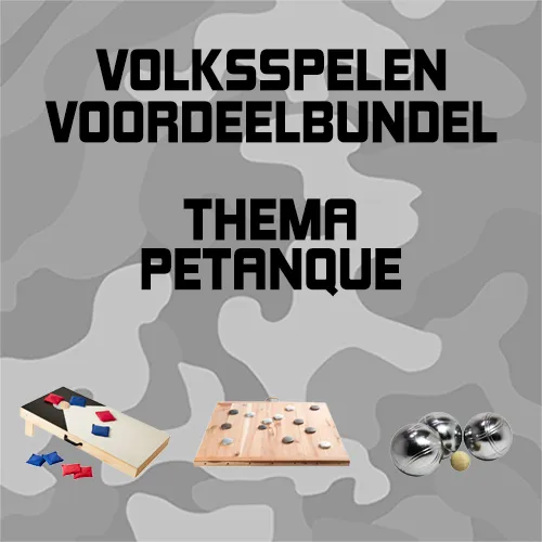 Volksspelen 'Thema Petanque' Set