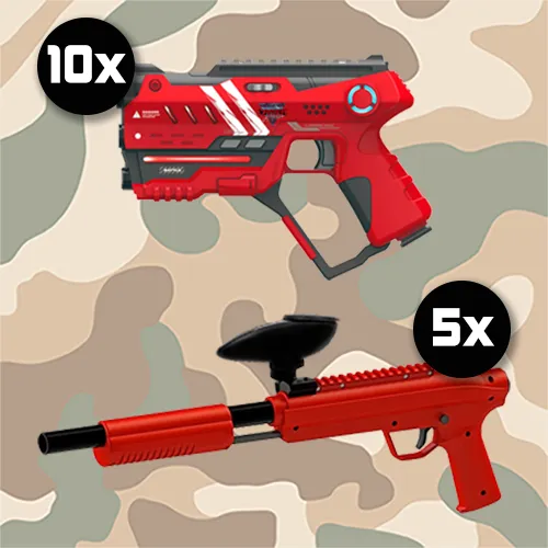Paintball & Laser Bundel