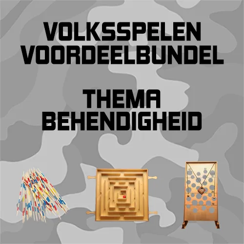 Volksspelen 'Thema Behendigheid' Set