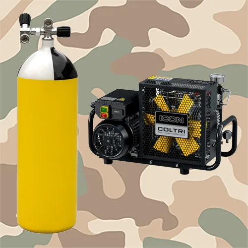 Scuba Tank & Compressor