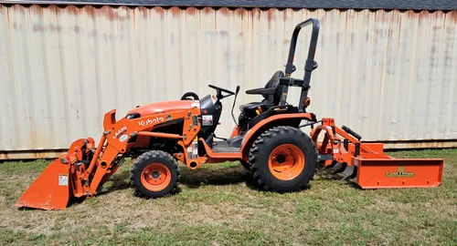Kubota B2601 and GS1548 Grading Scraper Bundle
