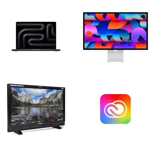Intermediate offline bundle (Macbook with Studio Display and monitor)