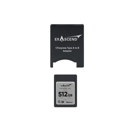 Carte CFexpress Type A avec adapteur Type B