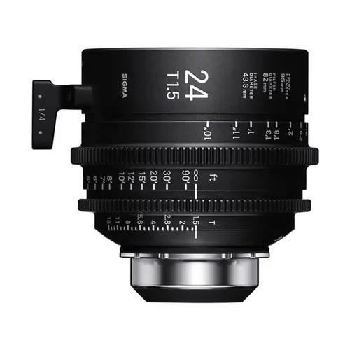 Sigma CINE 24 mm T1.5 (PL Mount)