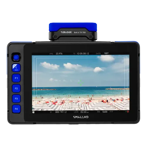 SmallHD Ultra 7-inch (V-mount) with built-in Teradek transmitter (6 Ghz)