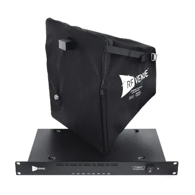 RF Venue COMBINE8 8-Channel Antenna Combiner with CP Beam Antenna