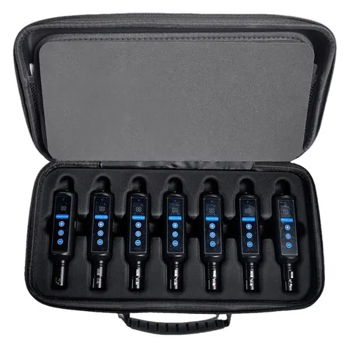 Shehds Wireless DMX 512 Transmitter with Six Receivers in Case