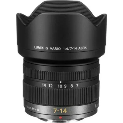 Panasonic Lumix G Vario 7-14mm f/4 Zoom Lens for Micro Four Thirds Lens Mount