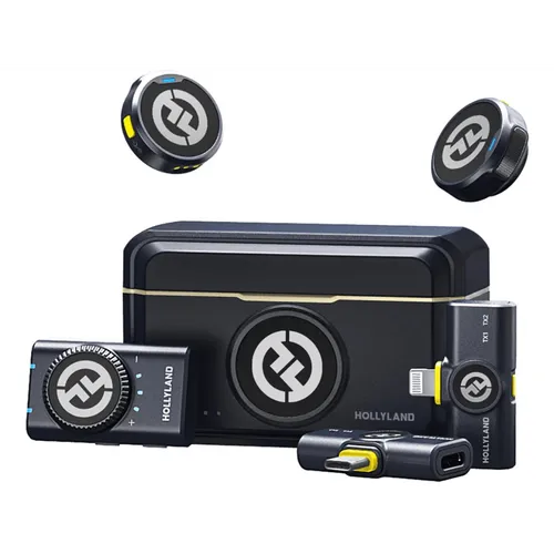 Hollyland Lark M2 Wireless Lavalier Microphone for iPhone/Android