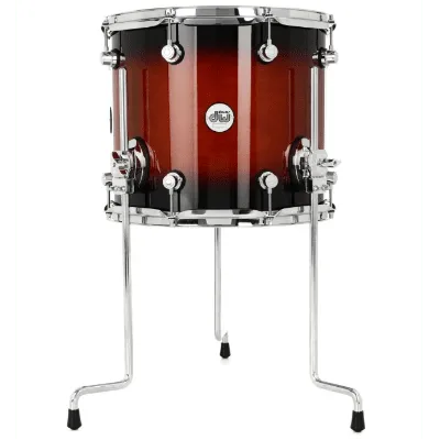 DW Design Series Floor Tom - 12 x 14 inch - Tobacco Burst