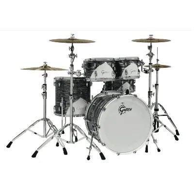 Gretsch Drums Renown 57 RN57-E425V 5-piece Kit - Silver Oyster Pearl with SKB Cases and Hardware Kit