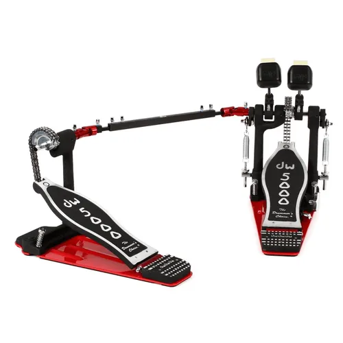 DW DWCP5002AD4 5000 Series Accelerator Double Bass Drum Pedal with Case