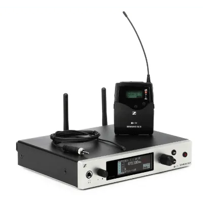 Sennheiser EW 500 G4-MKE2 Wireless Lavalier Microphone System - AW+ Band