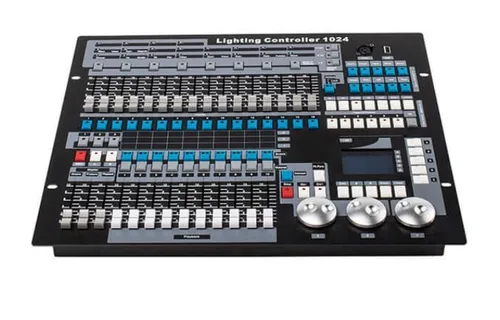 SHEHDS DMX 1024 Console – Professional Stage Lighting Controller in Road Case