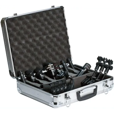 Audix 9 Piece Drum Mic Kit with Clips
