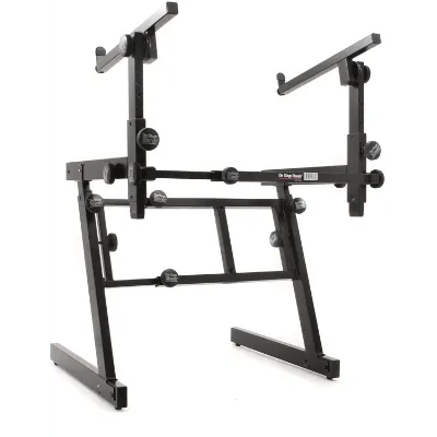 On-Stage Stands KS7365-EJ Pro Heavy-Duty Folding-Z Stand with 2nd Tier