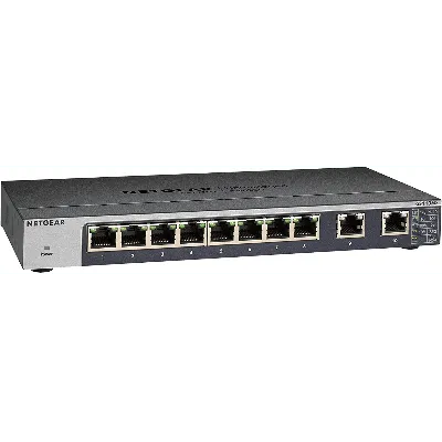 NETGEAR 10-Port Gigabit/10G Ethernet Unmanaged Switch (GS110MX)