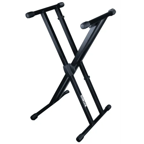 QUIK LOK T-550 Heavy Duty, Double-Brace, Single-Tier X Keyboard Stand