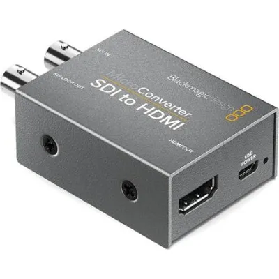 Blackmagic Design SDI to HDMI Micro Converter, without Power Supply (USB Powered)