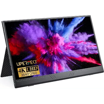 UPERFECT True 4K Portable Monitor, [New Version]15.6'' UHD IPS 3840x2160 USB C Monito
