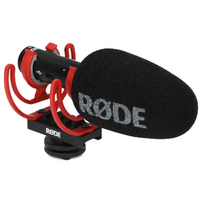 Rode VideoMic GO II Camera-mount Lightweight Directional Microphone