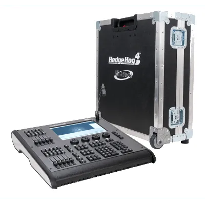 Hedgehog 4X Compact Lighting Console with Road Case