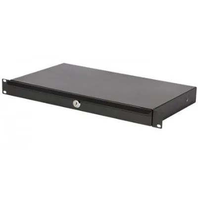 On-Stage RDLS1000 1U Shallow-Depth Locking Rack Drawer