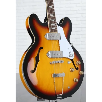 Epiphone Casino Archtop Hollowbody Electric Guitar - Vintage Sunburst