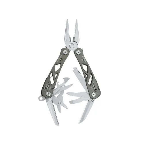 Gerber Gear Suspension - Needle Nose Pliers Multitool with Nylon Sheath - Grey