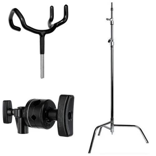 Boom Pole Holder and C-Stand Kit