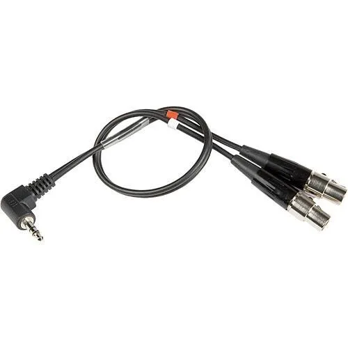 Lectrosonics MCSRTRS Dual TA3F to 3.5mm TRS Cable