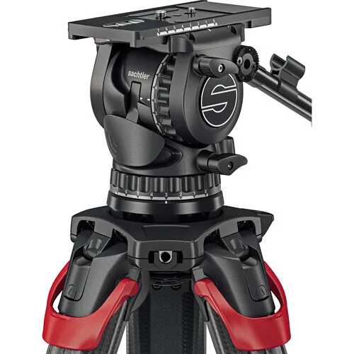 Sachtler Activ12 & OConnor Flowtech 100mm Legs