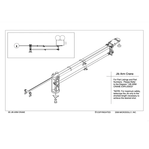 Microdolly Basic Jib Kit