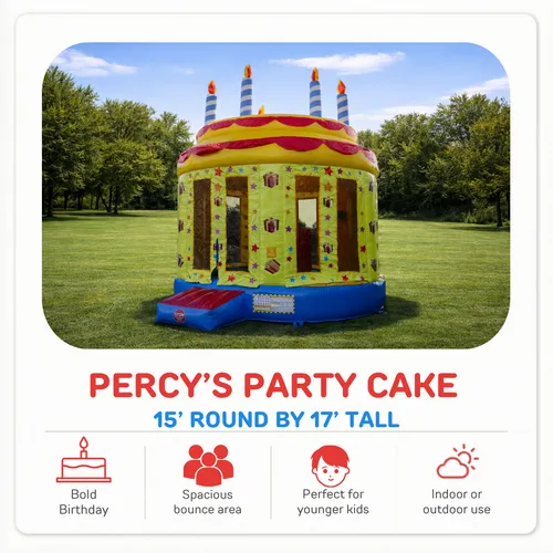 Percy’s Party Cake Bounce