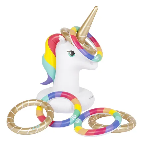 SunnyLife Inflatable Unicorn Ring Toss