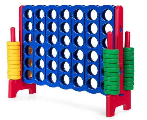 Giant Connect 4 Game Set - 4 FT