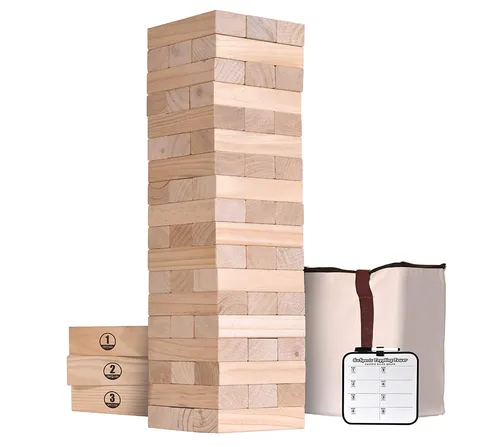 XL Giant Wooden Toppling Tower / Jenga
