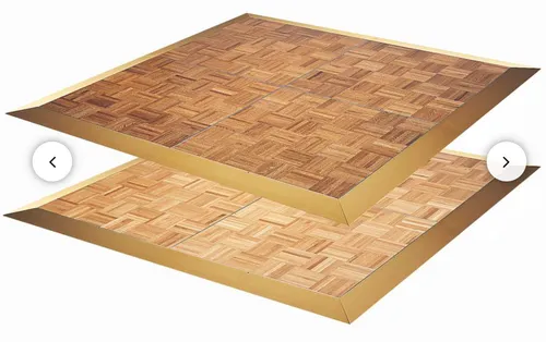 Oak Wood Parquet Outdoor Dance Floor