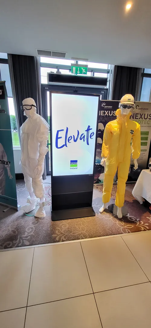 Totem Screen 55-inch Freestanding Non-touch