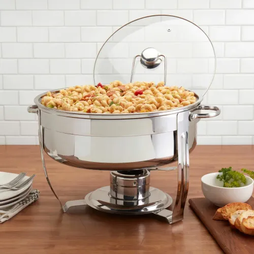Round Stainless Steel Chafing Dish
